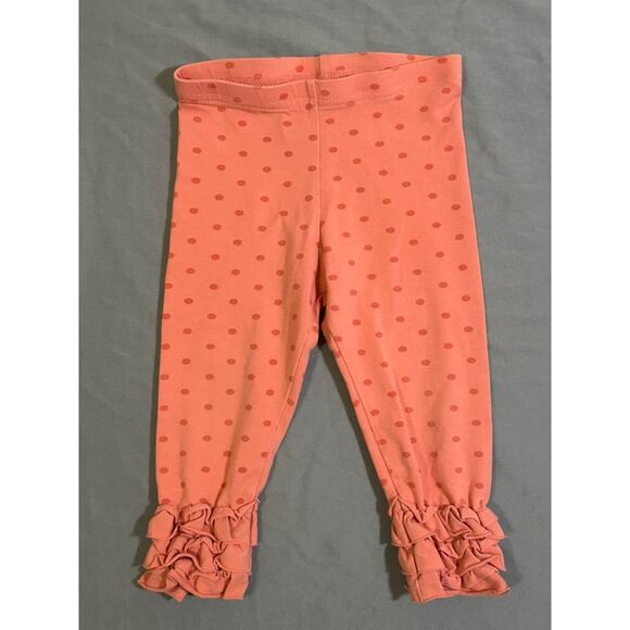 Matilda Jane Pink PolkaDot Girls 18 Month Leggings - Picture 1 of 3